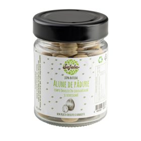 Alune de padure coapte in ciocolata alba si scortisoara